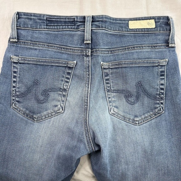 AG Adriano Goldschmied Jeans Women 25R Blue The Farrah Skinny High Rise Skinny - Picture 7 of 9